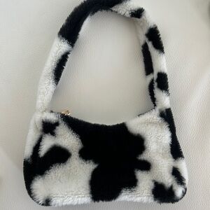 Hand  bag fashion black and white